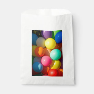 Colourful Toy Balloons Favour Bags