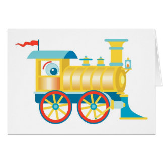 Colourful Toy Train
