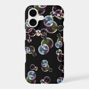 colourful translucent bubbles design