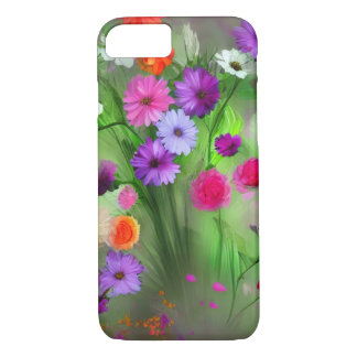 Colourful Transvaal daisy flowers watercolor iPhone 8/7 Case