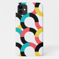 Colourful, trendy, cheerful, fun modern geometric