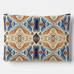 Colourful trendy classic makeup accessory pouch