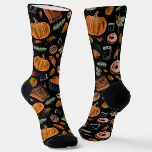 Colourful Trendy Halloween holiday gift Socks