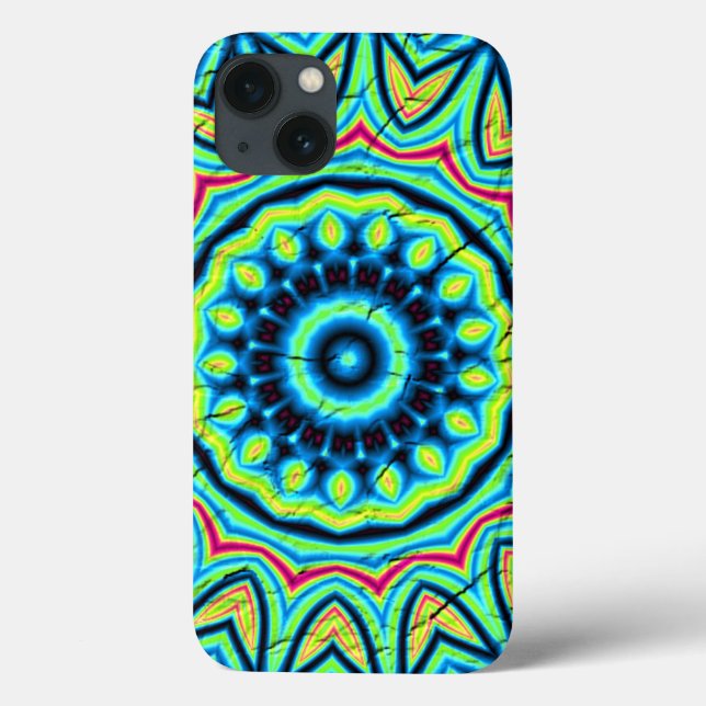 Colourful trendy pattern Case-Mate iPhone case (Back)