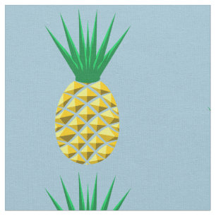 Colourful Trendy Pineapple Pattern Fabric