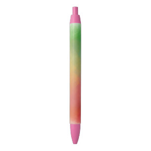 Colourful Trendy Template Pink Red Orange Yellow Blue Ink Pen