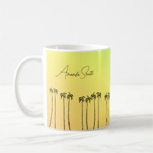 Colourful, Trendy Tropical Summer Coffee Mug