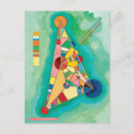 Colourful Triangles by Wassily Kandinsky Postcard<br><div class="desc">Colourful Triangles by Wassily Kandinsky.
Please visit my store for more interesting design and more colour choice.
=> zazzle.com/colorfulworld*</div>