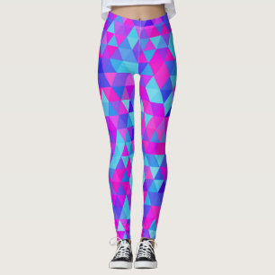Colourful Triangles Leggings