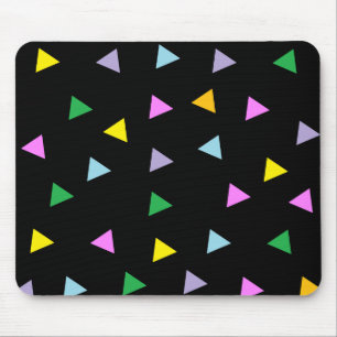 Colourful Triangles Mouse Mat