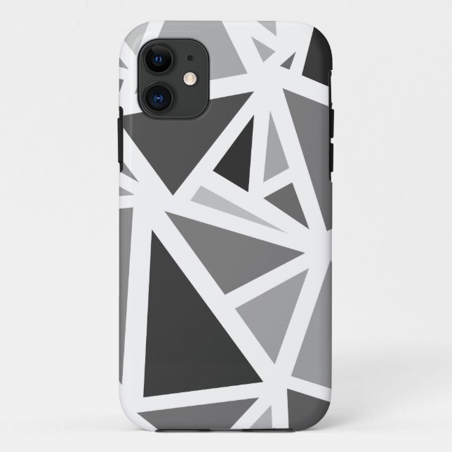 Colourful triangles pattern 5 Case-Mate iPhone case (Back)