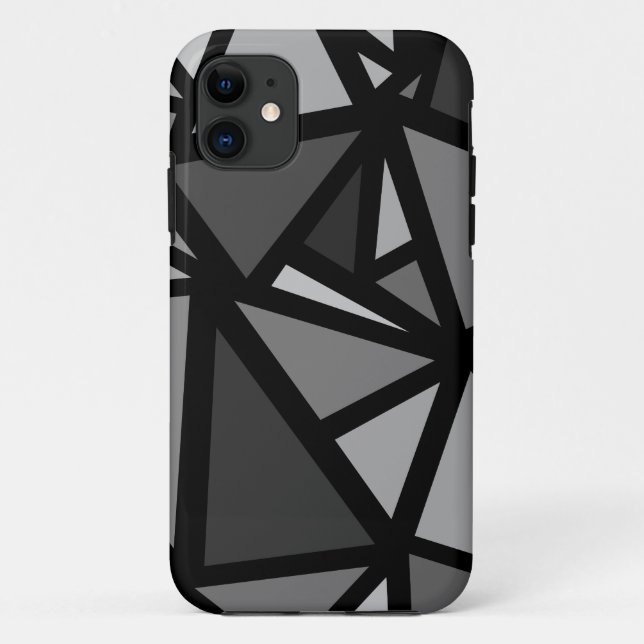 Colourful triangles pattern 6 Case-Mate iPhone case (Back)