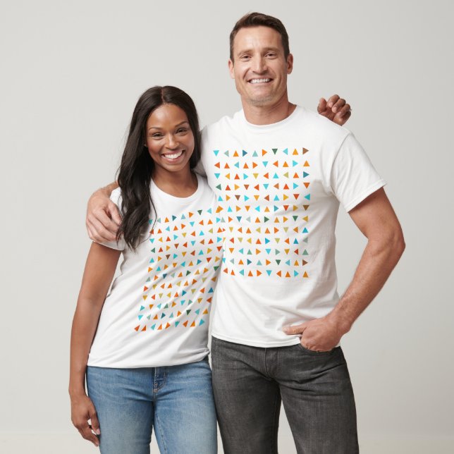 Colourful Triangles T-Shirt (Unisex)