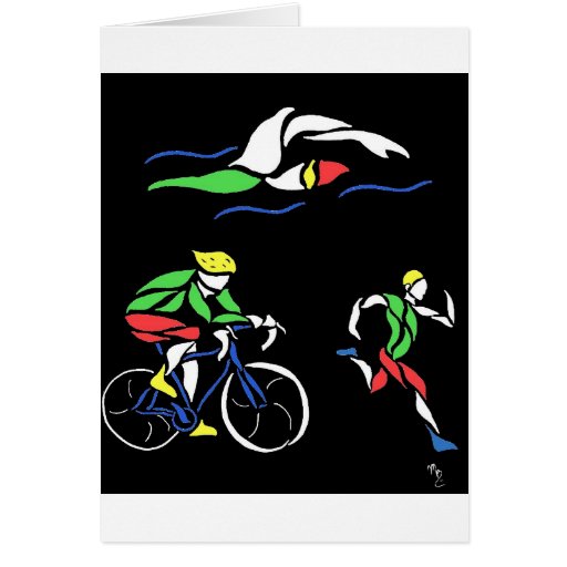 Image of Colourful Triathlon Design