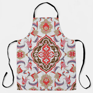 Colourful tribal ethnic seamless pattern apron