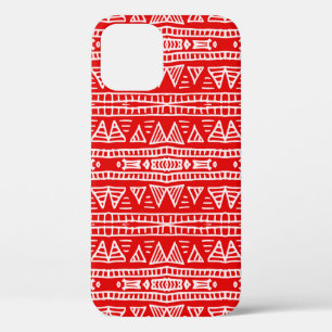 Colourful tribal ethnic seamless pattern iPhone 12 case