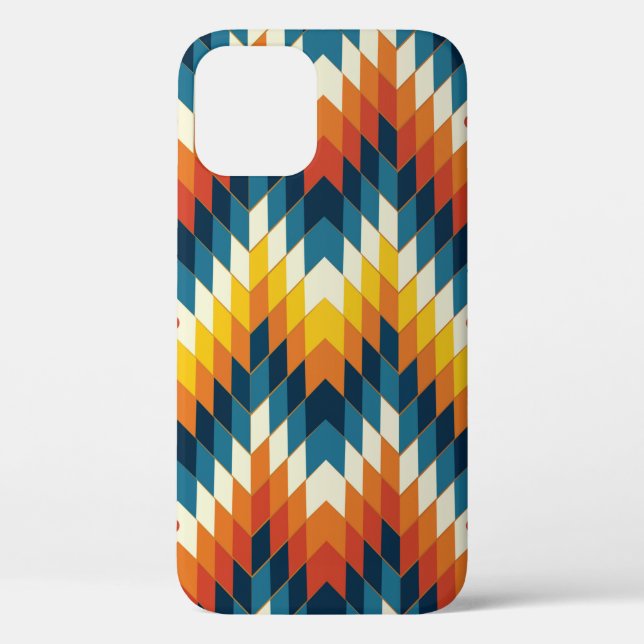 Colourful tribal ethnic seamless pattern Case-Mate iPhone case (Back)