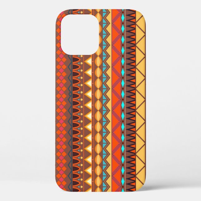 Colourful tribal ethnic seamless pattern. Case-Mate iPhone case (Back)