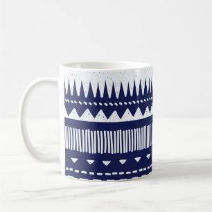 Colourful tribal ethnic seamless pattern coffee mug