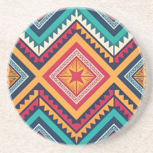 Colourful tribal pattern