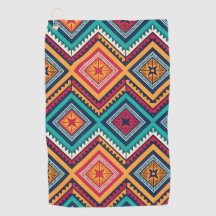 Colourful tribal pattern