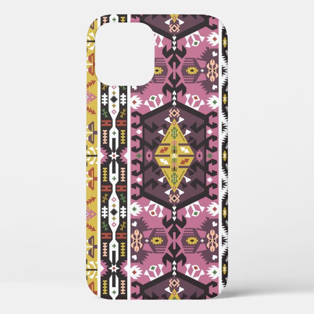Colourful tribal style, seamless pattern. Case-Mate iPhone case (Back)