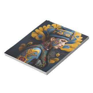 Colourful Tribe Girl Notepads on Sale! 