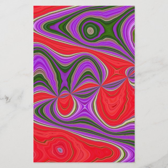 Colourful Trip Stationery (Front)