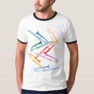 Colourful Trombones T-Shirt