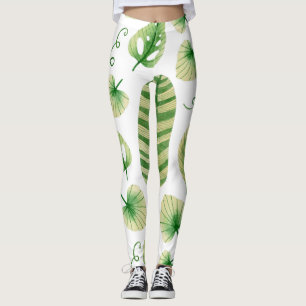 Colourful Tropical Art Leggings