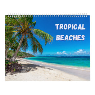 Colourful Tropical Beaches Calendar