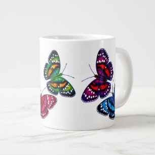 Colourful Tropical Butterflies Jumbo Mug