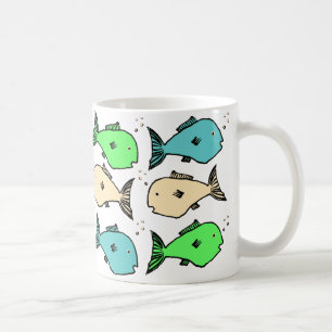 Colourful Tropical Fish on a Coffee Mug