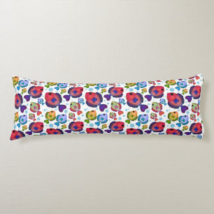 Colourful Tropical Fish Pattern Body Cushion