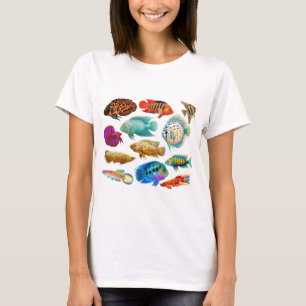 Colourful Tropical Fish T-Shirt