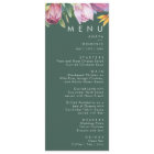 Colourful Tropical Floral | Green Wedding Dinner