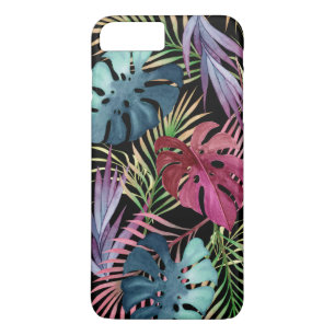 Colourful Tropical Foliage Botanical Pattern iPhone 8 Plus/7 Plus Case