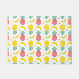 Colourful Tropical Fruit Pattern Doormat