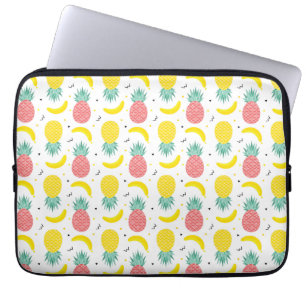Colourful Tropical Fruit Pattern Laptop Sleeve