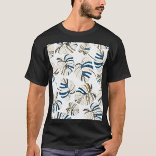 Colourful tropical leaves, modern pattern. T-Shirt