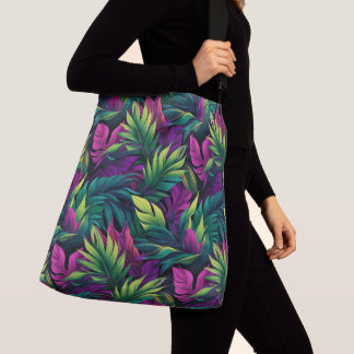 Colourful Tropical Leaves Tote