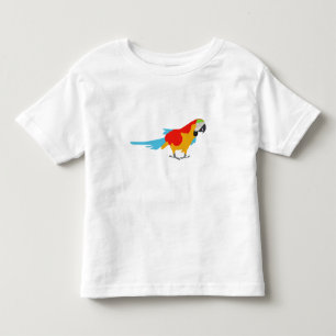 Colourful Tropical Macaw Toddler T-Shirt