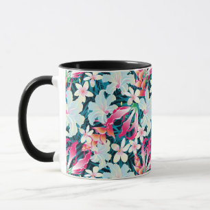 Colourful Tropical Pattern Mug