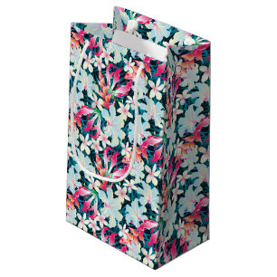 Colourful Tropical Pattern Small Gift Bag