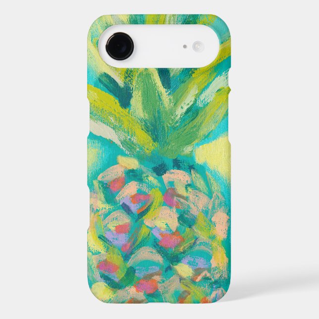 Colourful Tropical Pineapple Case-Mate iPhone Case (Back)