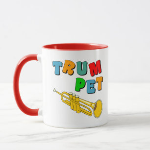 Colourful Trumpet Mug
