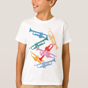 Colourful Trumpets T-Shirt