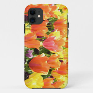 Colourful Tulip Garden iPhone 11 Case