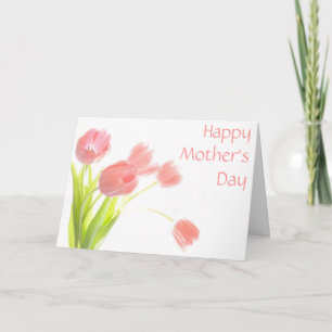 Colourful Tulips Mother's Day Card