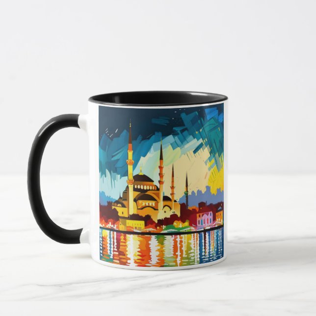 Colourful Turkey/Istanbul Souvenir Mug (Left)